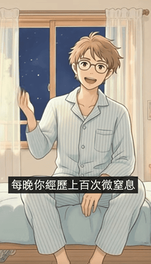 每晚百次微窒息！打呼不是睡得香影片截圖